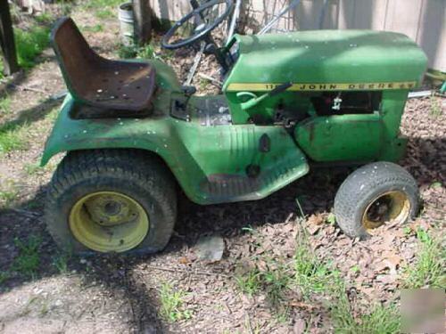 Vintage john deere 110 lawn mowers x 3