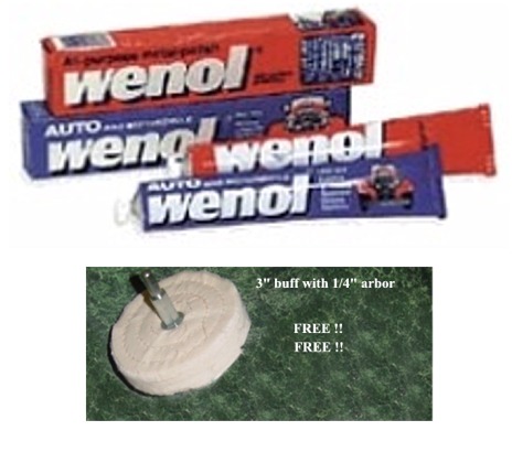 Wenol metal polish free trial buff aluminum stainless