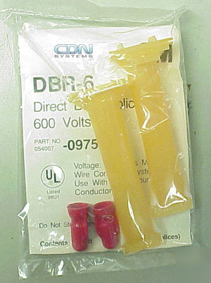  lot of 21 3M dbr-6 direct bury splice kits 600V 