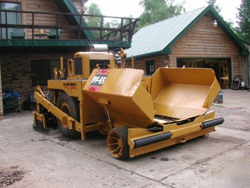 1978 blaw-knox pf 65 asphalt paver great shape see pics