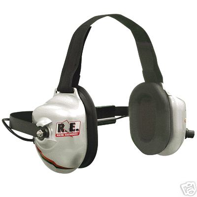 2 racing electronics nascar re-58 platinum anr headsets