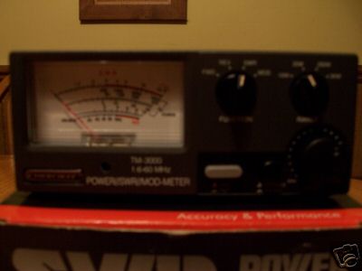 3000 watt swr & power meter by cherokee model tm-3000