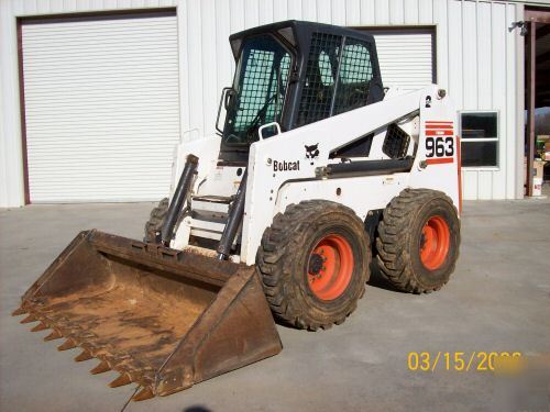 Bobcat 963 skid steer loader ingersoll rand S300 