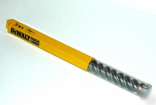 Dewalt DW5830 1-3/4â€x 22â€ sds max rock carbide bit