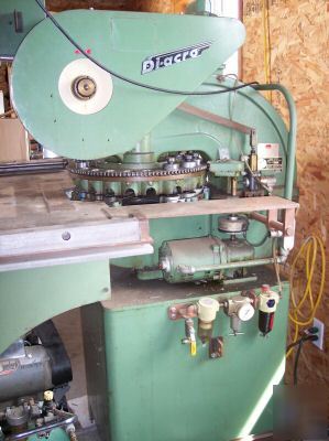 Di-acro manual 18 station turret press w/tooling 12 ton