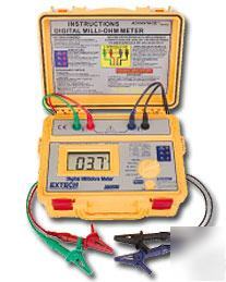 Extech 380580 battery powered milliohm meter 