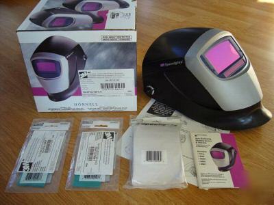 Hornell speedglas 9002X darkening welding helmet,used