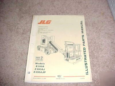 Jlg boom illustrated parts manual