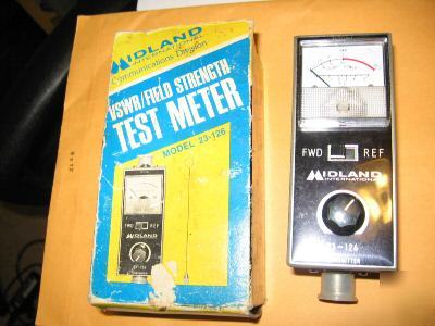 Midland vswr field strength meter model 23-126 ham cb