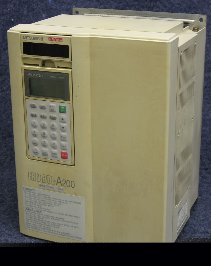 Mitsubishi freqrol-A200 inverter drive fr-A240E-7.5K