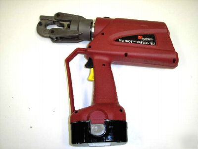 New burndy PAT600 battery power hydraulic crimper kit l 