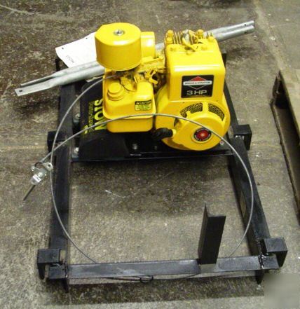 New stow vibrating porto-screed 3 hp engine 