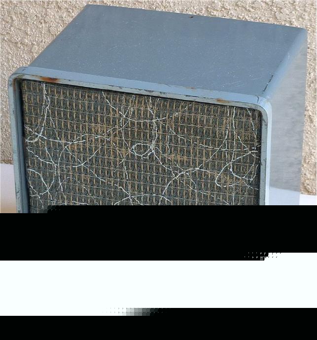 Original hammarlund s-100 speaker for shortwave radios