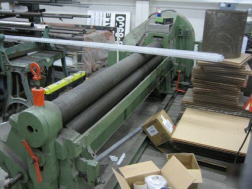 Plate roll bertsch 8' x 1/4