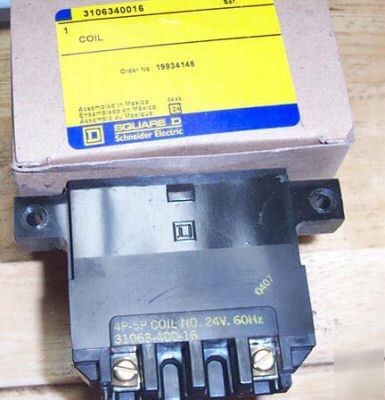 Square d 3106340016 coil 24 volt ac 