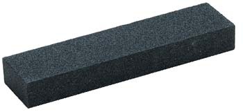 1 x 2 x 8 rubbing stone, black - 80 grit