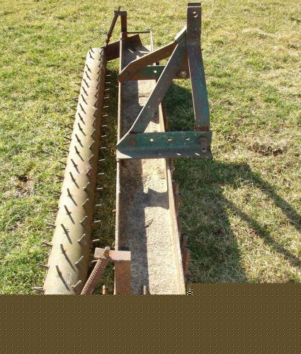 7' 3-point drag roller harley yard dirt rake blade
