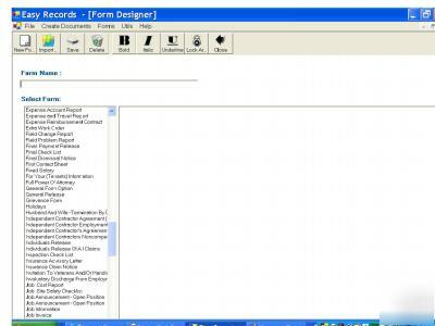 Easy records- construction software 