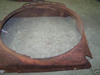 Fan shroud for farmall 400, 450