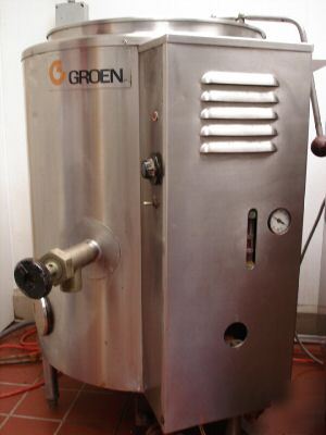 Groen ah/1-20 gas steam jacket kettle 20 gallon 