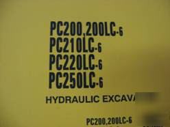 Komatsu PC220LC-6 hydraulic excavator catalog