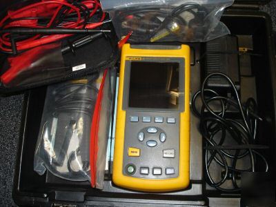 Like new fluke 43 power quality analyzer 