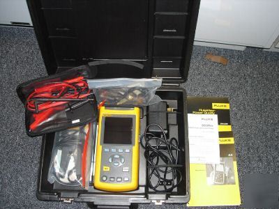 Like new fluke 43 power quality analyzer 