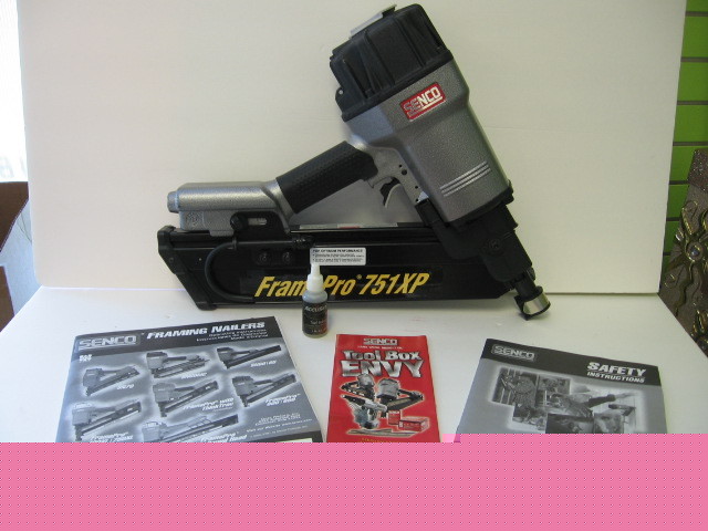 Senco frame pro 751XP nail gun air tool wood construct