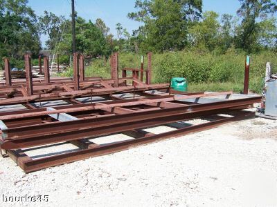 Skid frame for equipment, no decking $150.00