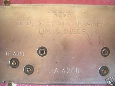 Vrc rt-524/246 radio component no.A4200 a-4200