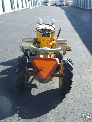 1965 cub cadet tractor w/snowplow and mower 