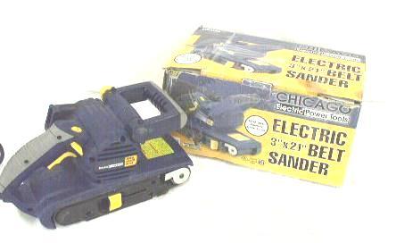 3'' x 21'' handheld belt sander 75598