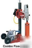 Mk-diamond concrete wet core drill rig manta iii 