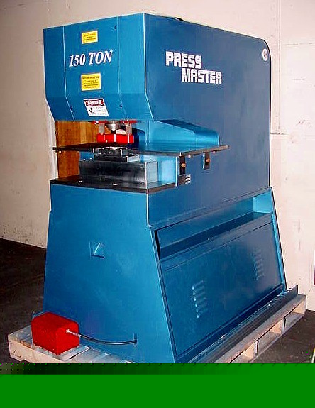 New 150 ton brand pressmaster hydr punch w/20