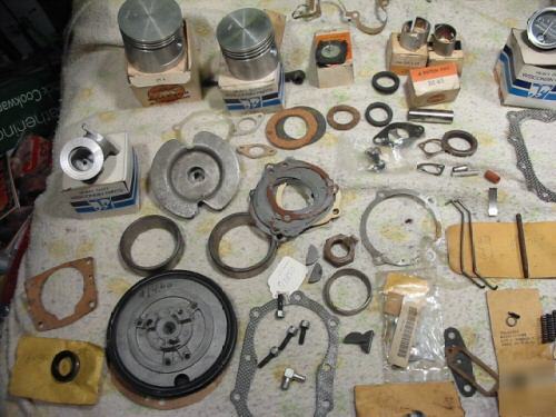 New lot of wisconsin engine parts and used