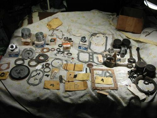 New lot of wisconsin engine parts and used