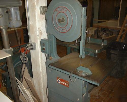 Oliver woodworking shop - complete w/ 10 machines