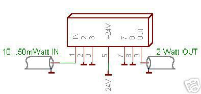 Philips rf amp module 134144 1 pcs