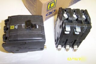 Square d circuit breaker qob 3P 100A QOB3100