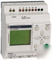 Standard zelio logic plc,SR1A101BD 10I/o