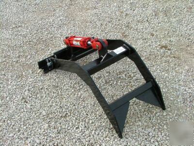 The little arm, grapple for skid loader or tractor 