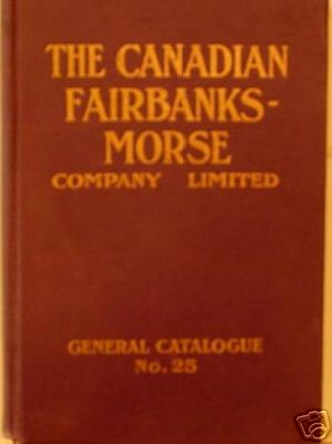 1925 canadian fairbanks morse catalog