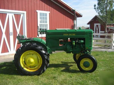 1947-1952 john deere m tractor- excellent condition