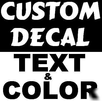 3 custom windshield decals job trailer truck van 4X40