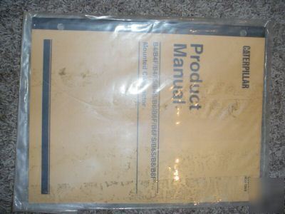 Caterpillar mounted compactor operators manual