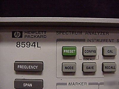 Hp agilent 8594L spectrum analyzer 9 khz - 2.9 ghz