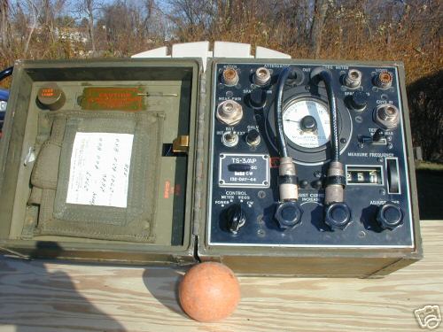 Military frequency meter ts-3/ap radar western electric