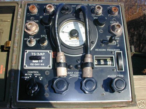 Military frequency meter ts-3/ap radar western electric