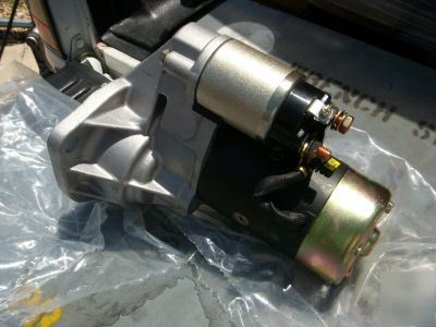 New 24 volt starter motor for hyster forklift isuzu