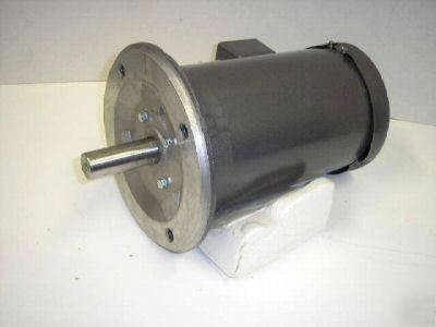 New baldor usa made 3 hp 3 ph 1725 rpm 182TC tefc motor 